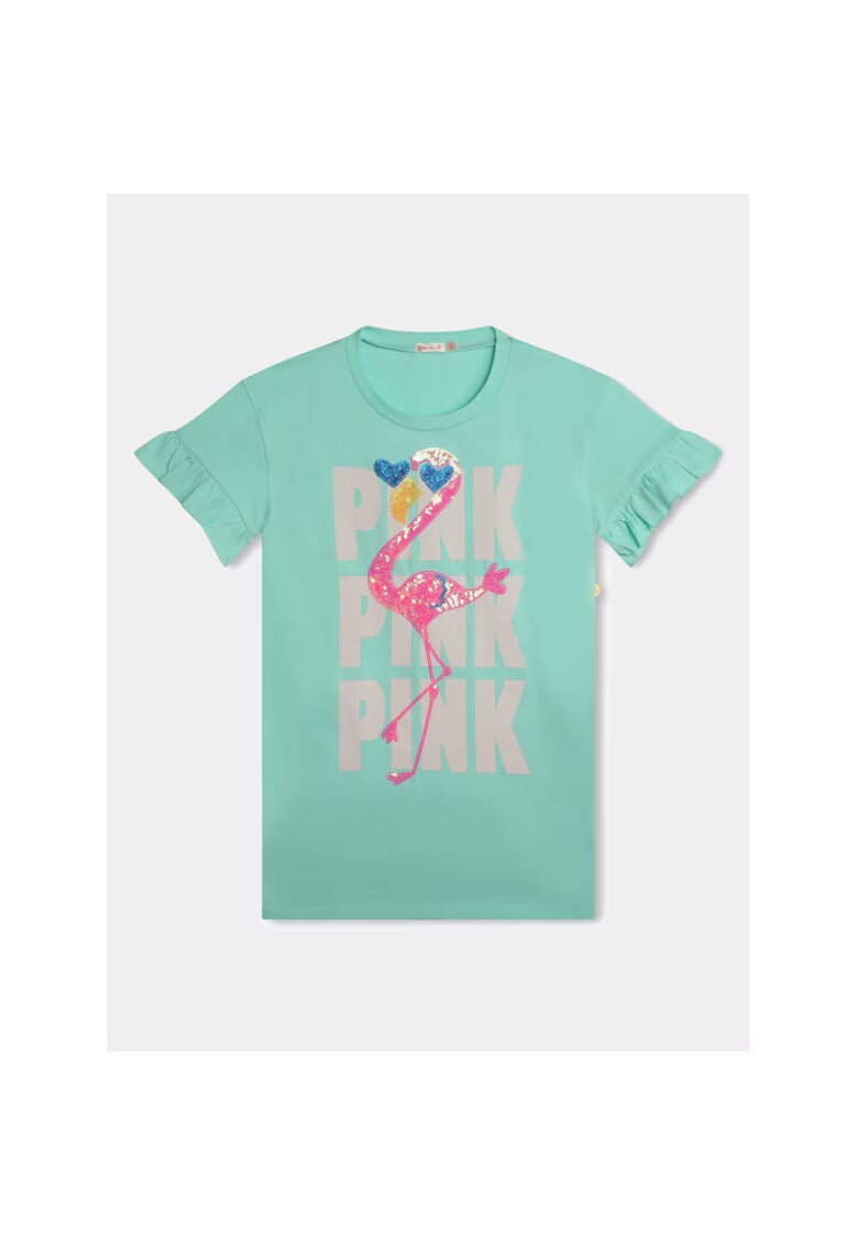Billieblush Rochie fete - 303639983 - Bumbac organic - Verde - Verde