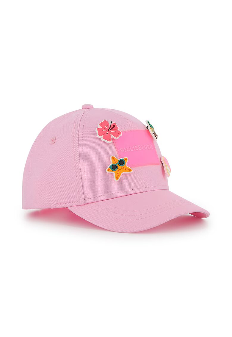 Billieblush Sapca cu aplicatii decorative - Fucsia