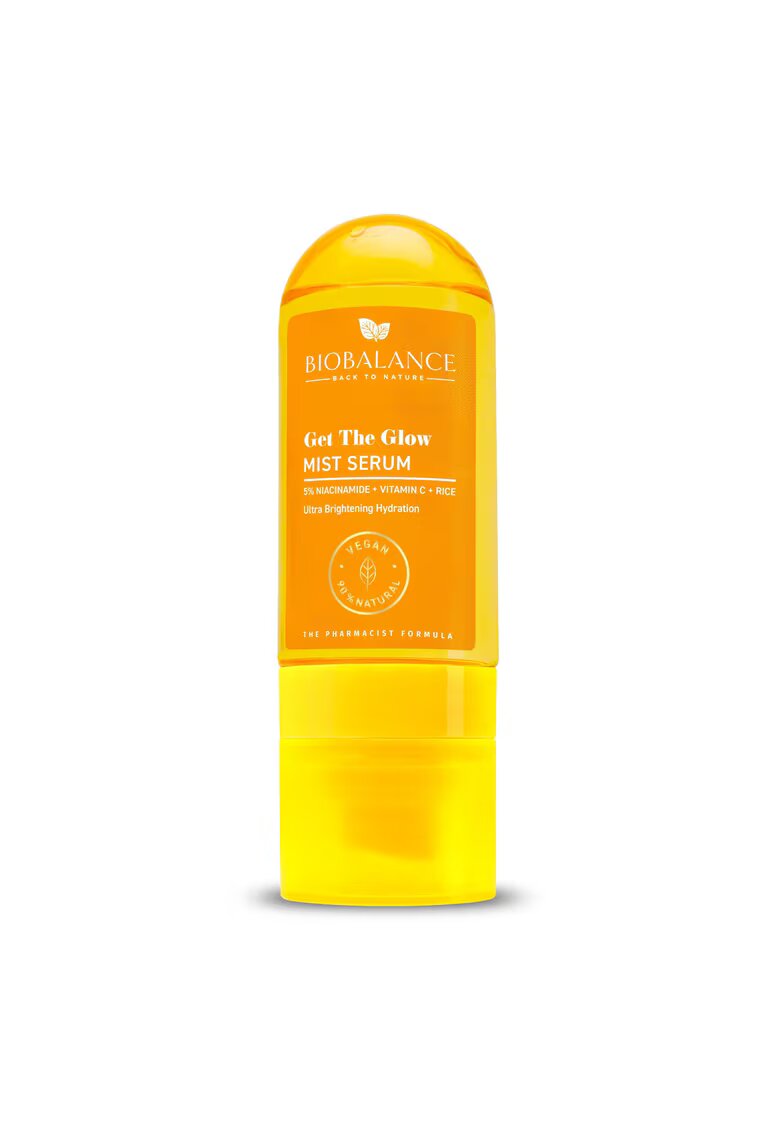 Bio Balance Get The Glow - ser spray facial pentru ultra luminozitate si hidratare - BioBalance - 80 ml