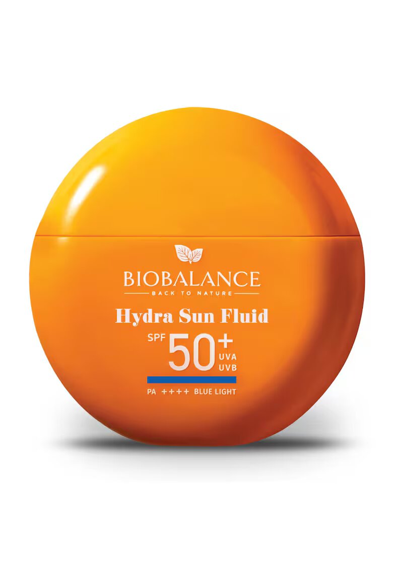Bio Balance Hydra Sun fluid protectie solara SPF 50+ UVA & UVB - PA++++ Blue Light - BioBalance - 40 ml