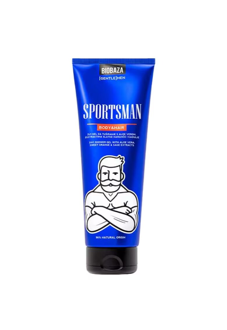 Biobaza Barbati - Gel de dus - - Portocale dulci - 220 ml