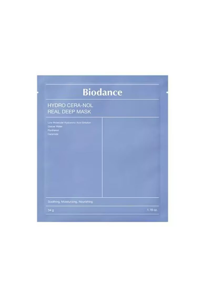 Biodance Masca pentru hidratare intensa si calmare HYDRO-CERA - 34 g