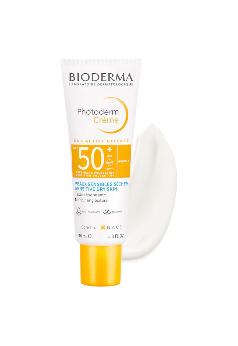 Bioderma Crema de fata cu protectie solara Photoderm SPF 50+ pentru ten sensibil - 40 ml
