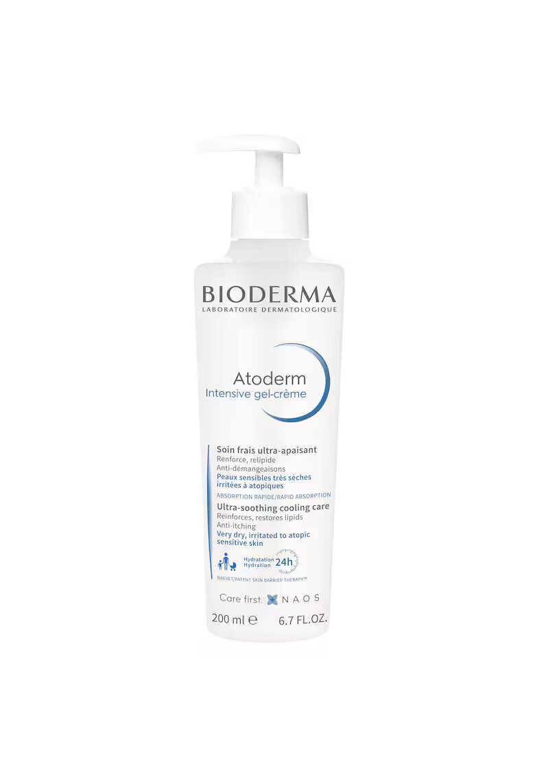 Bioderma Crema-gel de corp Atoderm Intensive pentru piele foarte uscata si atopica - 200 ml