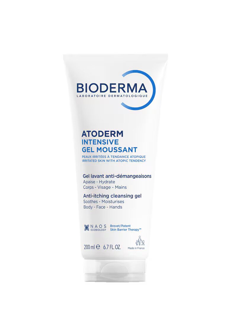 Bioderma Gel de dus spumant Atoderm Intensive pentru piele foarte uscata/atopica - 200 ml