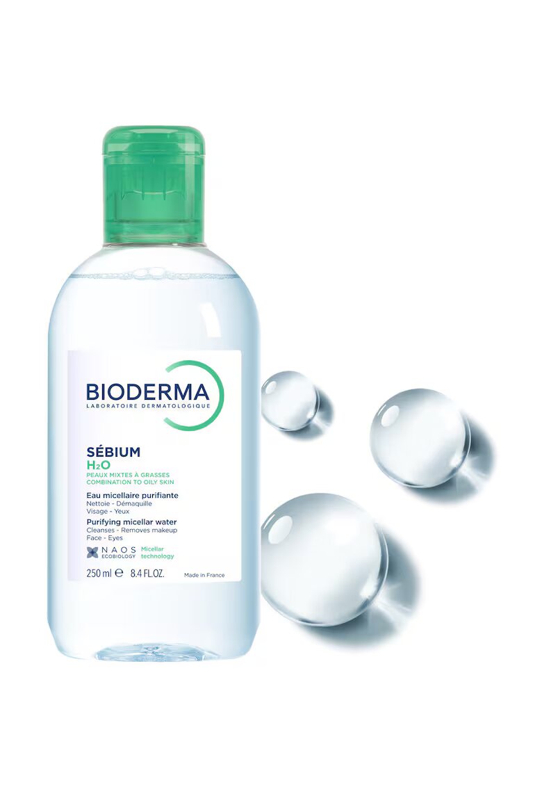 Bioderma Lotiune micelara Sebium H2O pentru ten mixt/gras - 250 ml