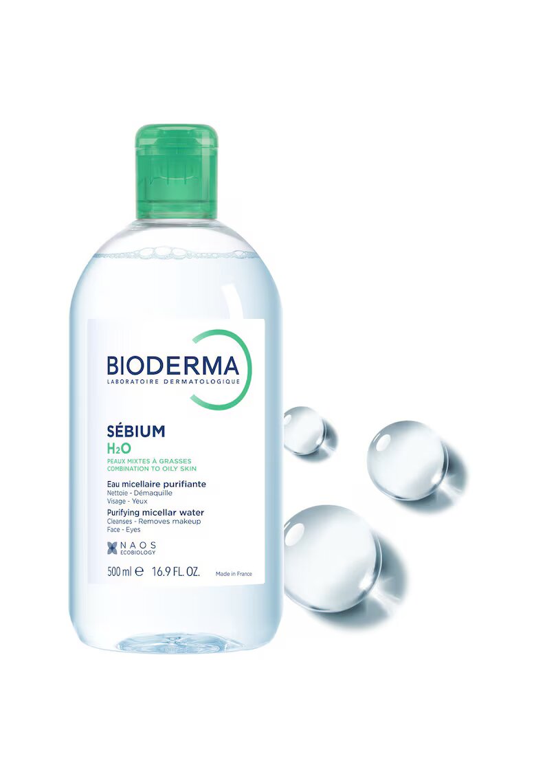 Bioderma Lotiune micelara Sebium H2O pentru ten mixt/gras - 500 ml