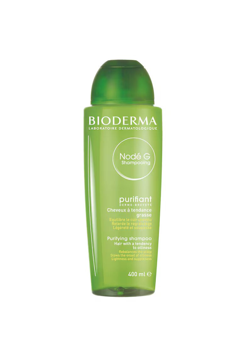 Bioderma Sampon Node pentru par - 400 ml - Gras - 400 ml