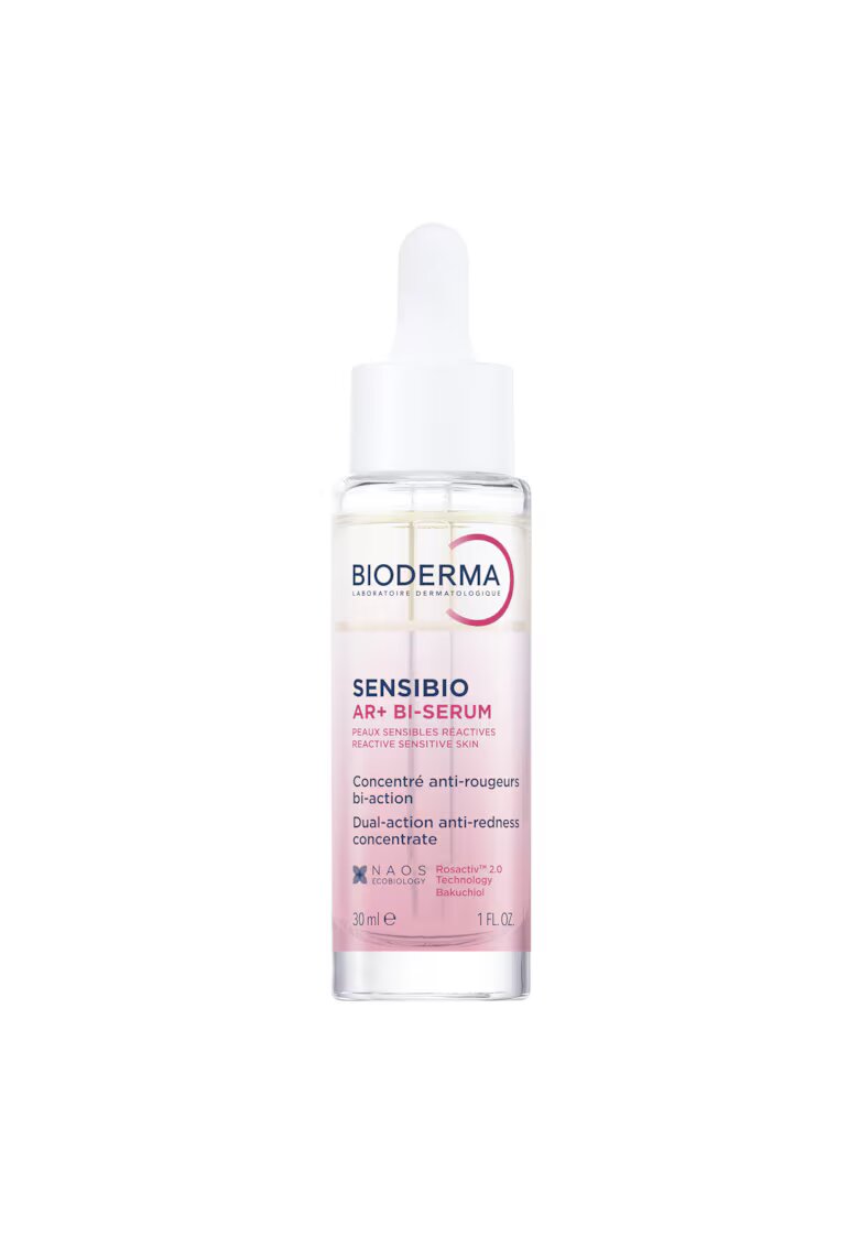 Bioderma Ser bifazic impotriva rosetii pentru ten sensibil Sensibio AR+ - 30 ml