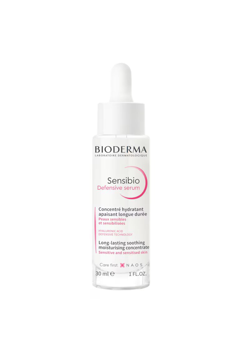 Bioderma Ser concentrat hidratant Defensive Sensibio - pentru ten sensibil uscat - 30 ml