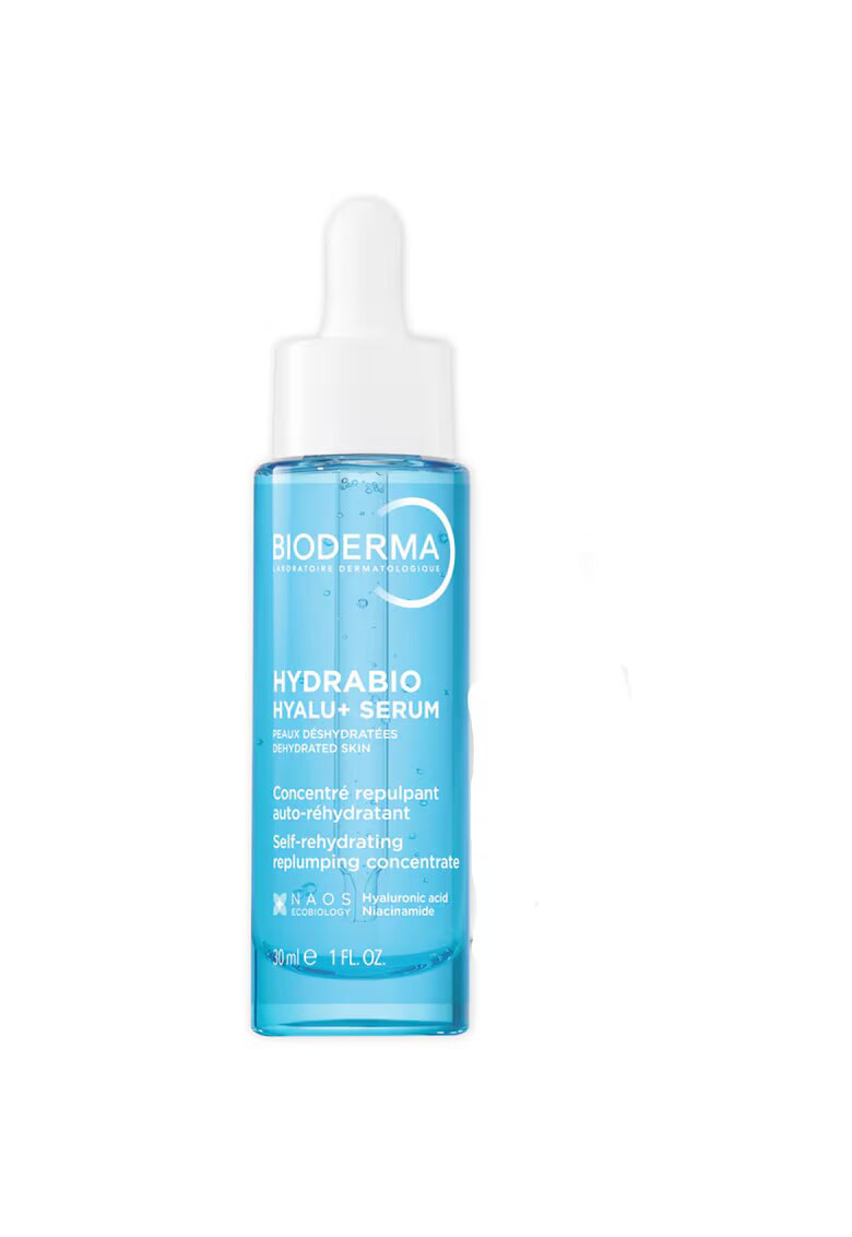 Bioderma Ser hidratant Hydrabio Hyalu+ - cu Acid Hyaluronic si Niacinamide - 30 ml