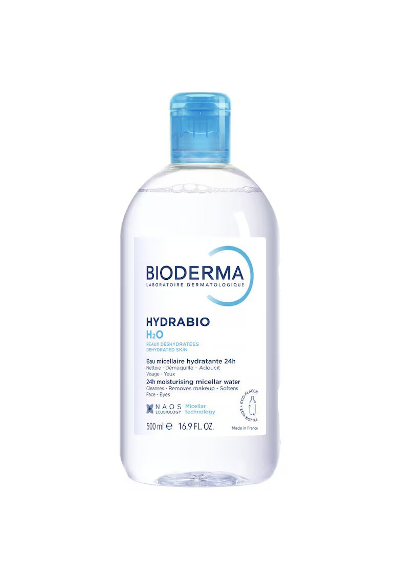 Bioderma Solutie micelara Hydrabio H2O pentru ten sensibil/uscat - 500 ml