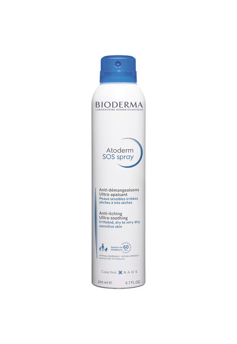 Bioderma Spray Atoderm SOS cu efect calmant pentru ten sensibil - 200 ml