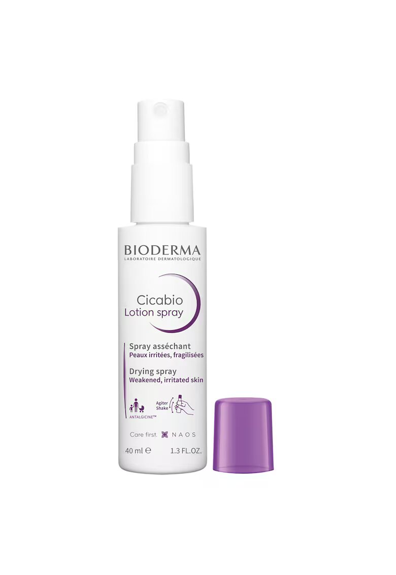 Bioderma Spray reparator Cicabio pentru piele iritata si cu leziuni - 40 ml