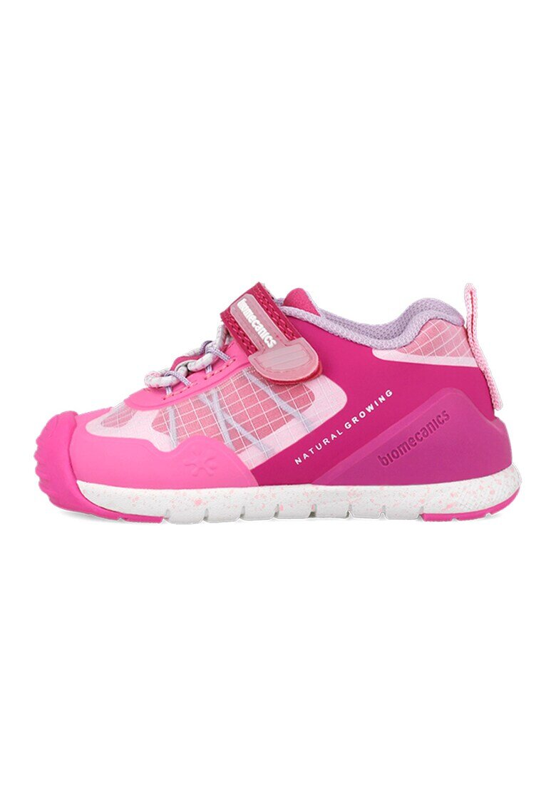 Biomecanics Pantofi sport cu detaliu cu inchidere velcro - Roz