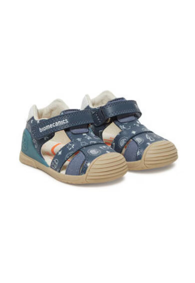 Biomecanics Sandale baieti - 252116 - Piele naturala - Albastru - Albastru