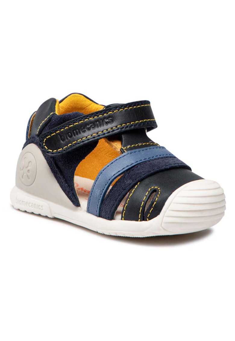 Biomecanics Sandale baieti - 300343968 - Albastru - Piele naturala - Albastru