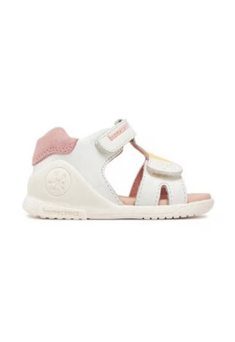 Biomecanics Sandale fete 305209481 - Piele naturala - Alb - Alb