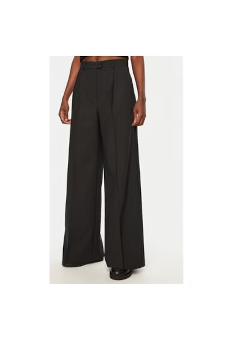 Birgitte Herskind Pantaloni dama - 304944260 - Poliester reciclat/Lana - Gri - Gri