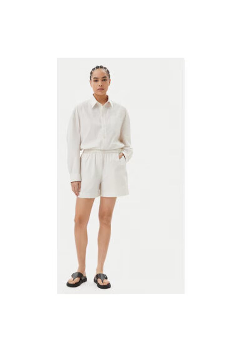 Birgitte Herskind Pantaloni scurti dama 5564172 - Bumbac - Ecru - Ecru