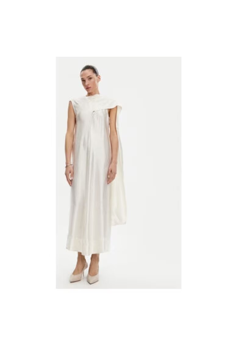Birgitte Herskind Rochie dama - 304928192 - Acetat - Alb - Alb