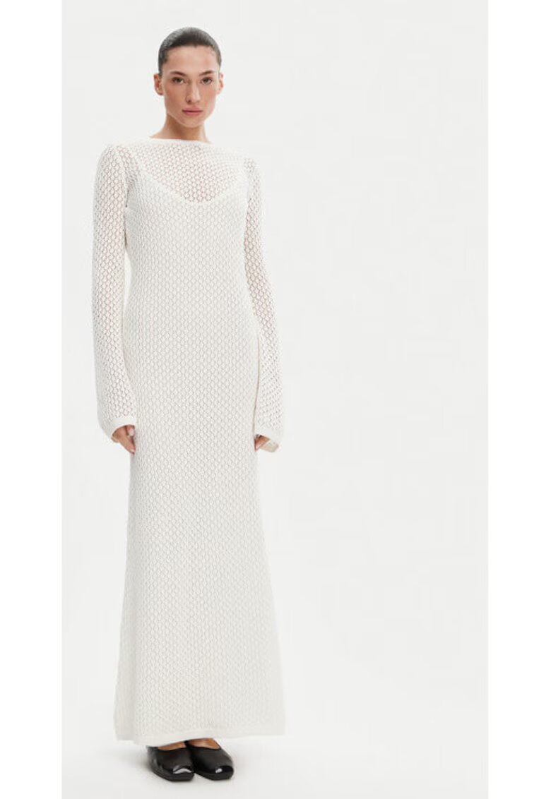 Birgitte Herskind Rochie dama - 304928215 - Bumbac - Bej - Bej