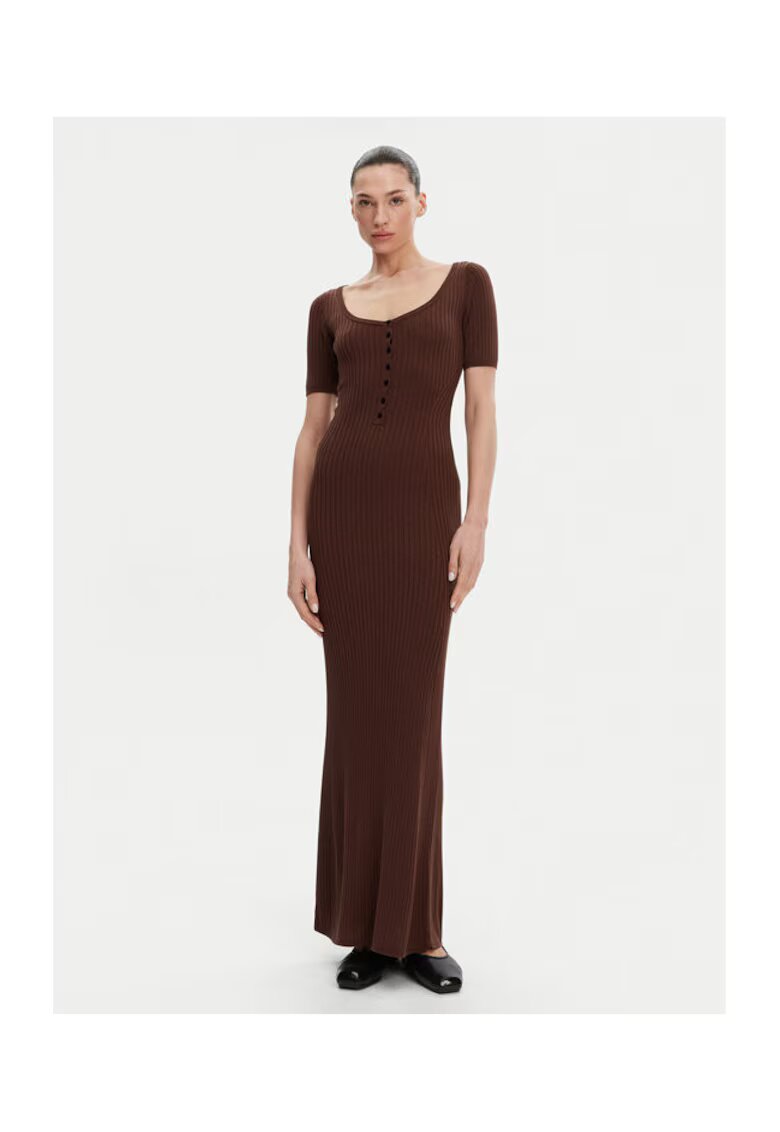 Birgitte Herskind Rochie dama - 304928239 - Lyocell/Poliester - Maro - Maro