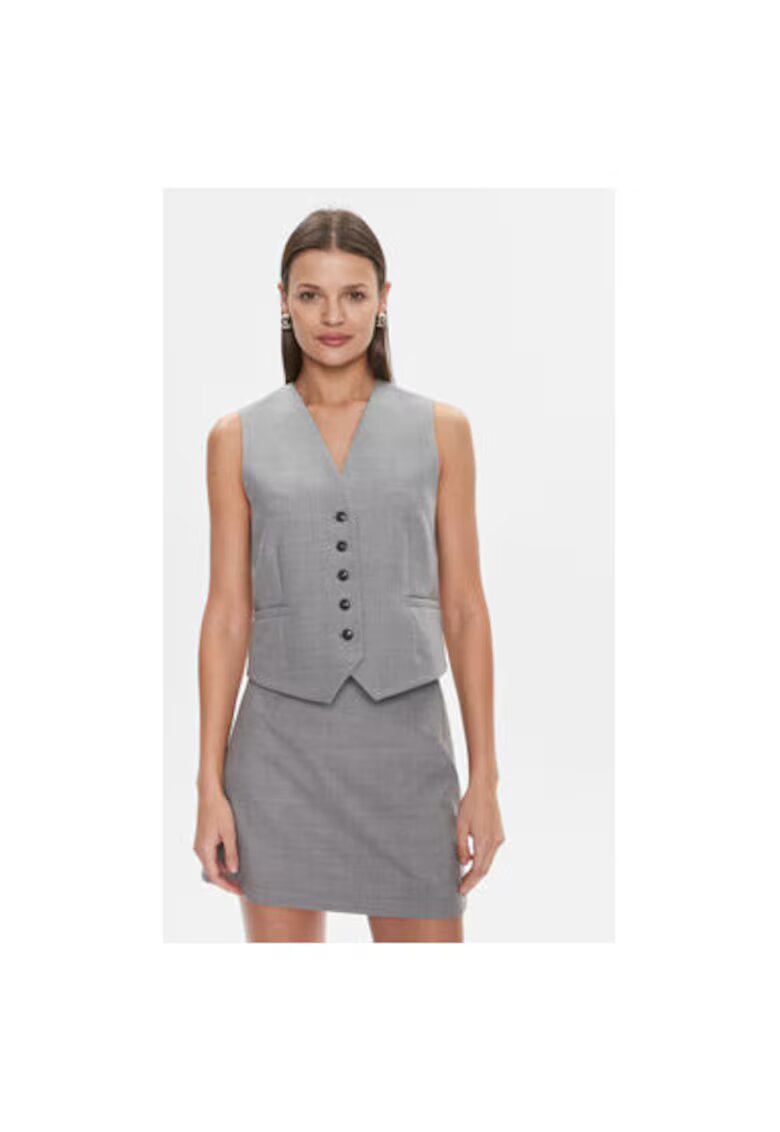 Birgitte Herskind Vesta dama - 303541293 - Poliester/Lana - Gri - Gri
