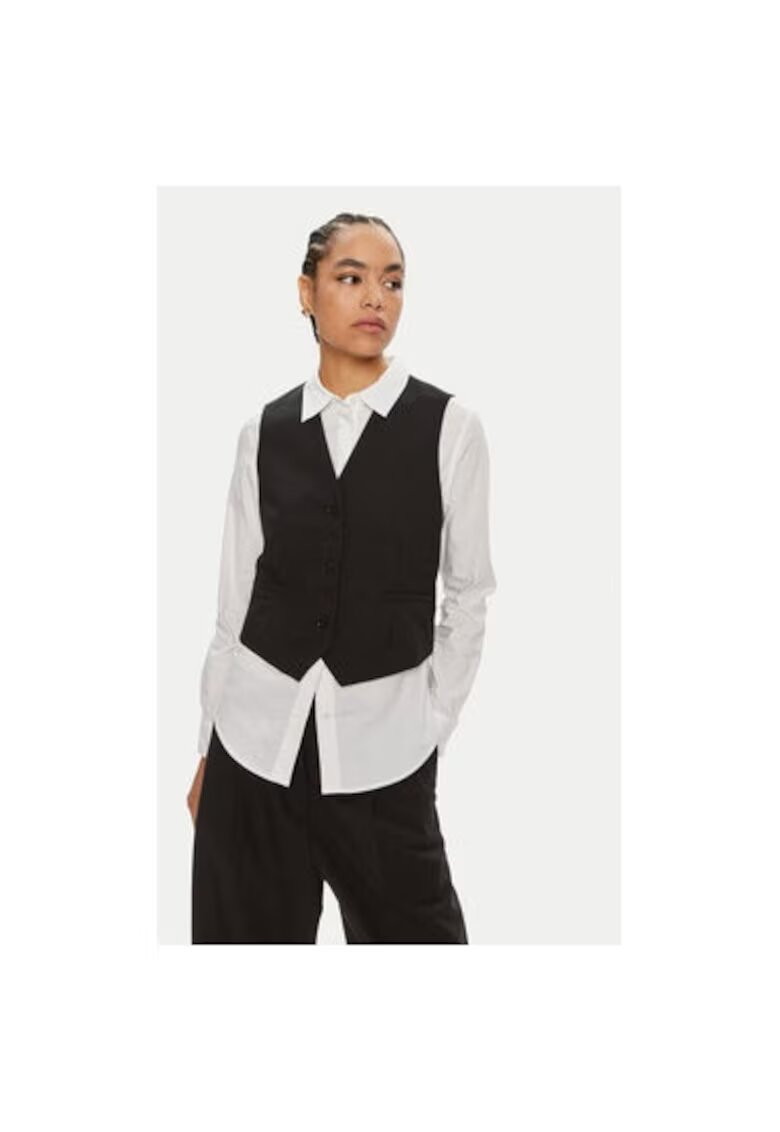 Birgitte Herskind Vesta dama - 304479434 - Poliester/Lana - Albastru - Albastru