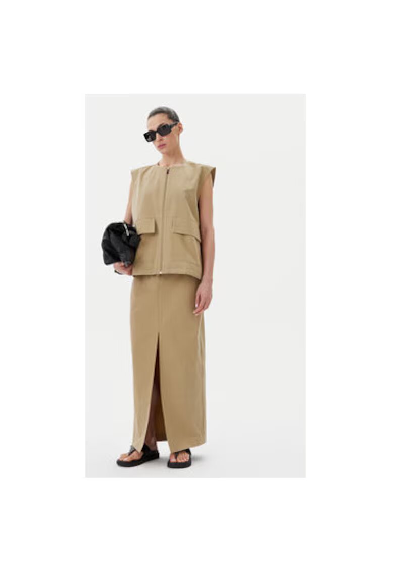 Birgitte Herskind Vesta dama 5511150 - Bumbac - Kaki - Kaki