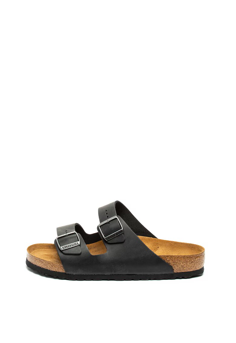 Birkenstock Papuci de piele Arizona