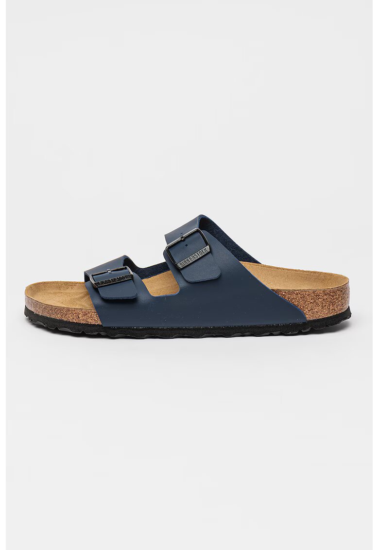 Birkenstock Papuci de piele Arizona - Bleumarin