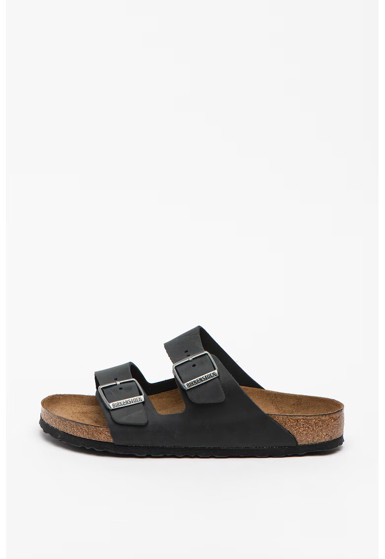 Birkenstock Papuci regular fit din piele Arizona