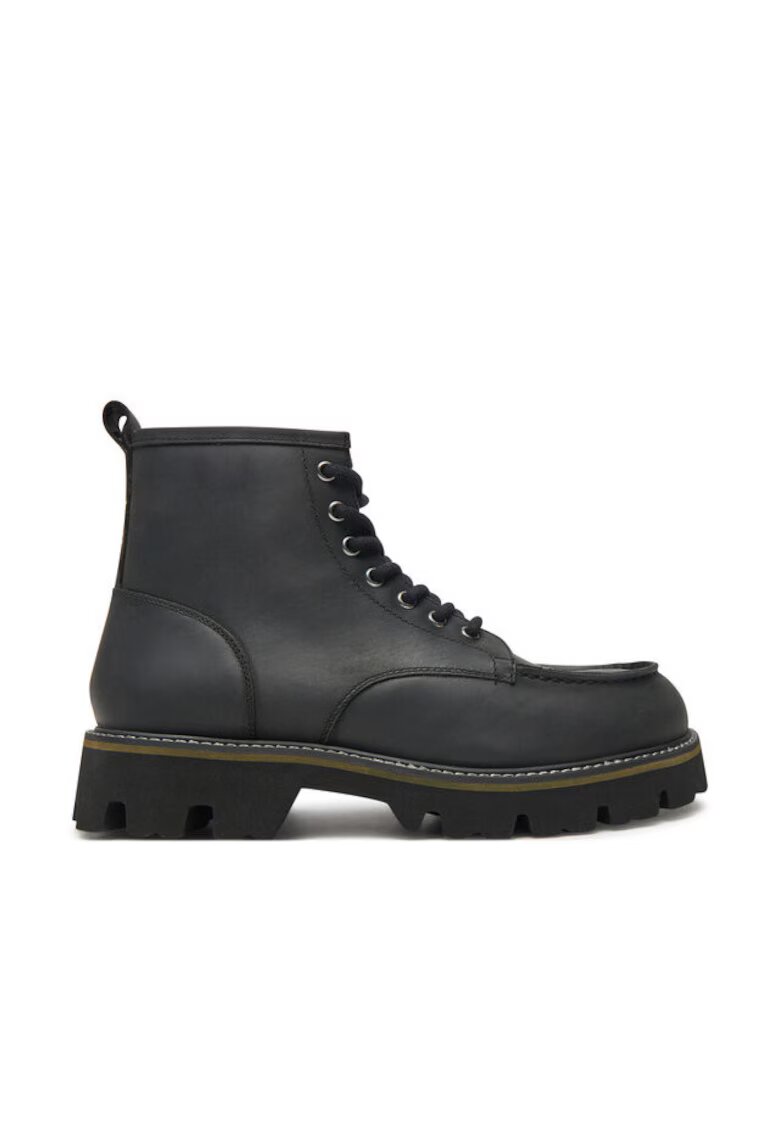 Blauer Cizme barbati 304701566 - Piele naturala - Negru - Negru