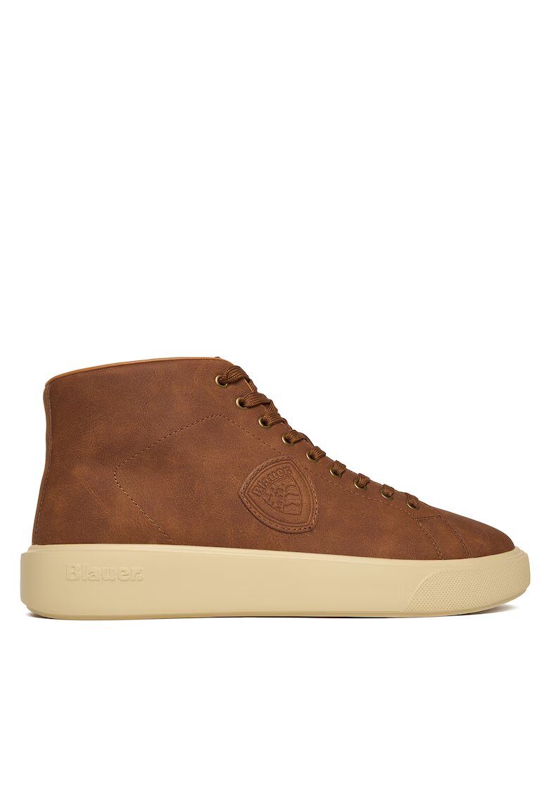 Blauer Ghete barbati Nub Cog - piele ecologica - culoare maro