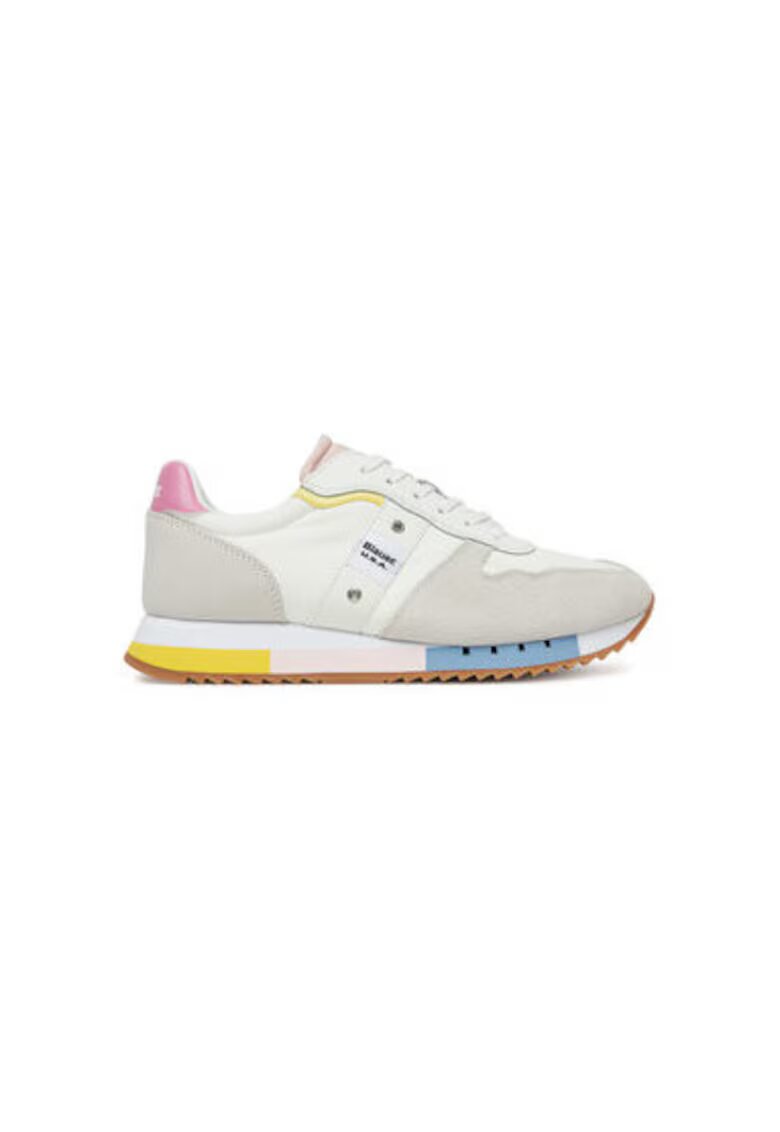 Blauer Pantofi sport dama - S5MELROSE02/NYS - Textil - Alb