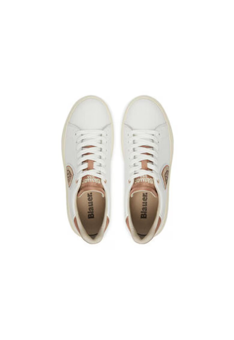 Blauer Pantofi sport dama - S5VENUS01/SAT - Piele naturala - Alb