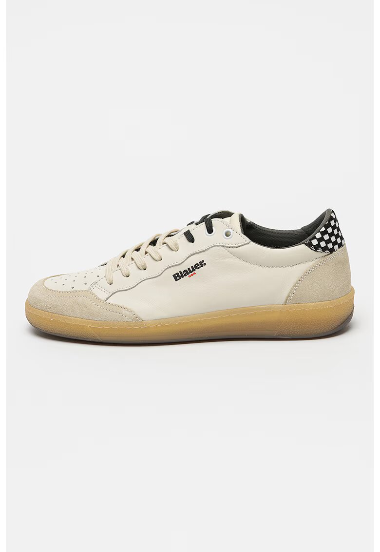 Blauer Pantofi sport de piele Murray - Negru/Crem