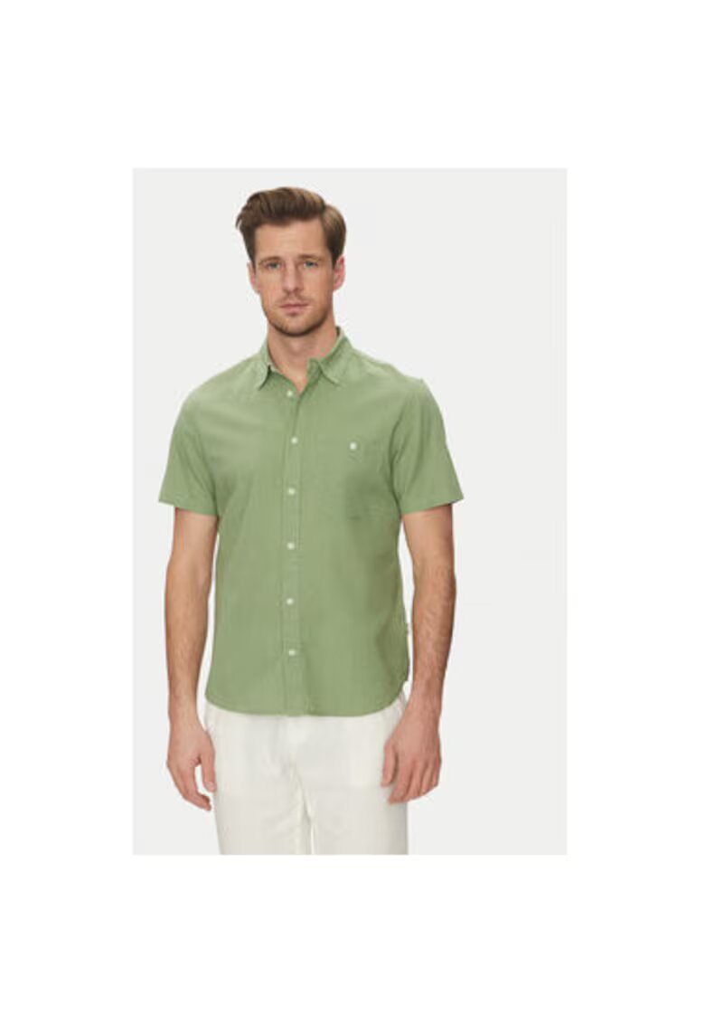 BLEND Camasa barbati 20718401 - In/Bumbac - Verde - Verde