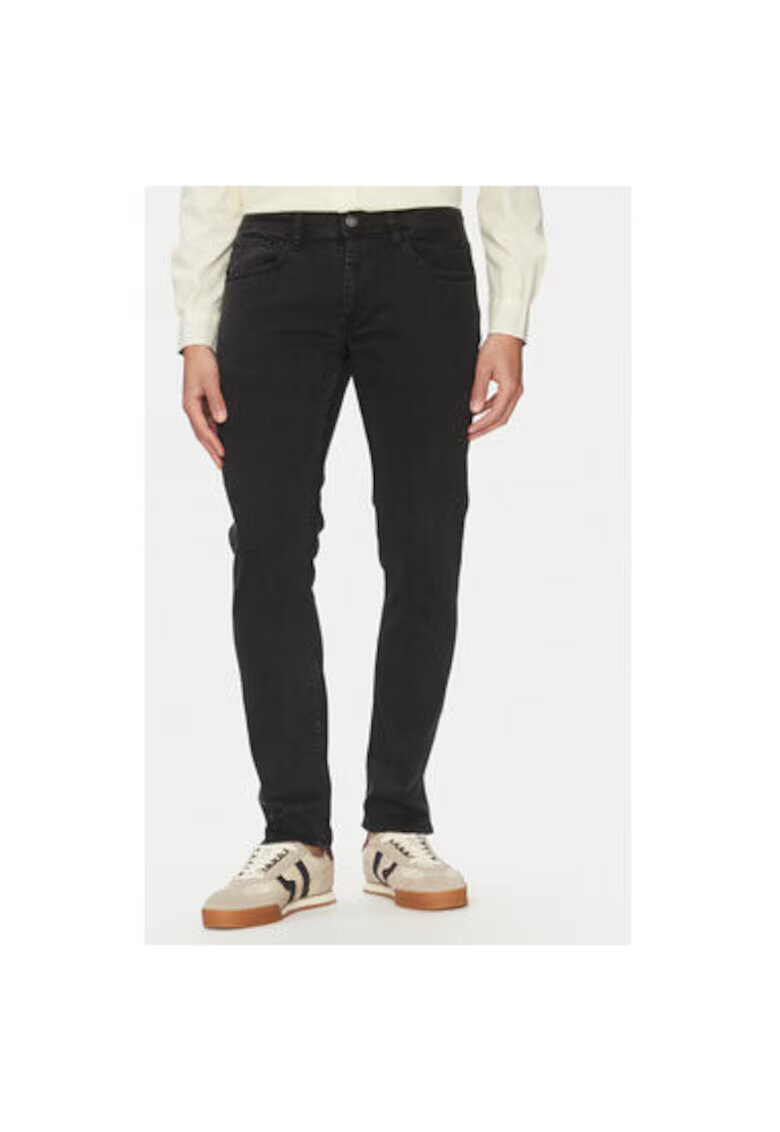 BLEND Pantaloni barbati 20717854 - Bumbac/Elastan - Negru - Negru