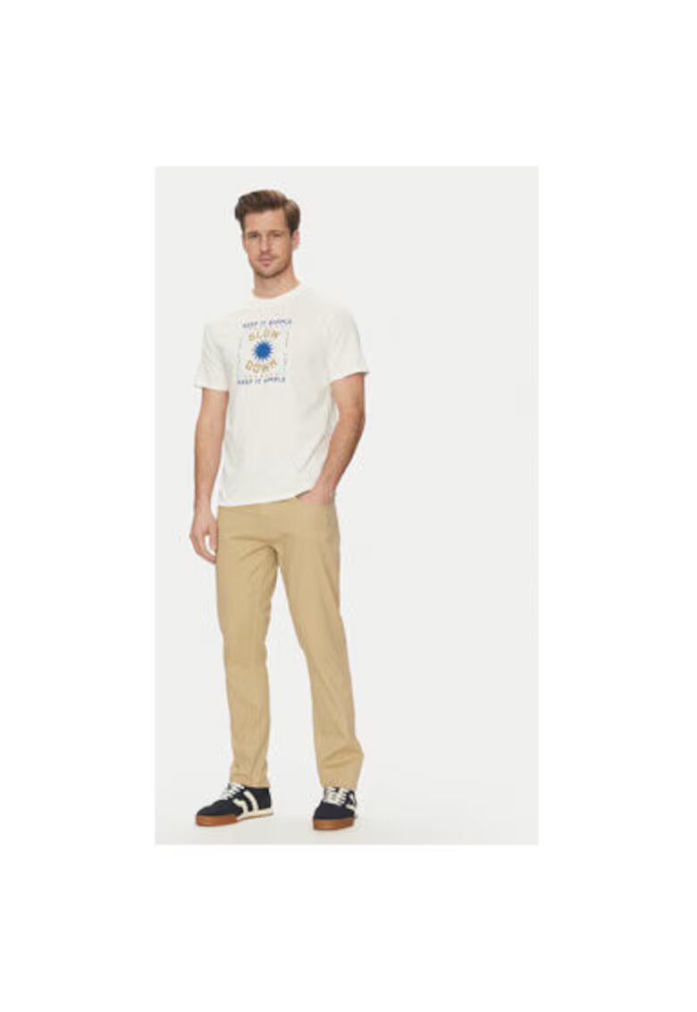 BLEND Pantaloni barbati 20717888 - Bumbac - Bej - Bej