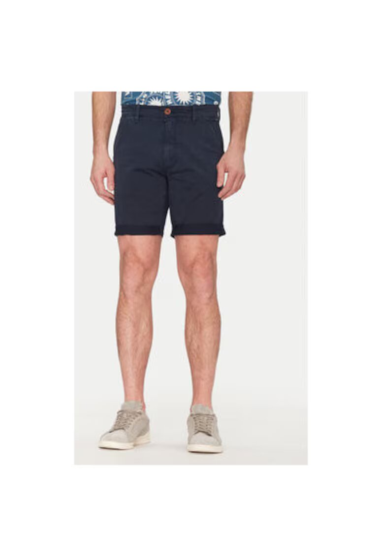 BLEND Pantaloni scurti barbati 20717939 - Bumbac - Bleumarin - Bleumarin