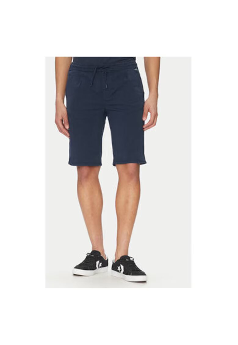 BLEND Pantaloni scurti barbati 20718156 - Bumbac - Bleumarin - Bleumarin
