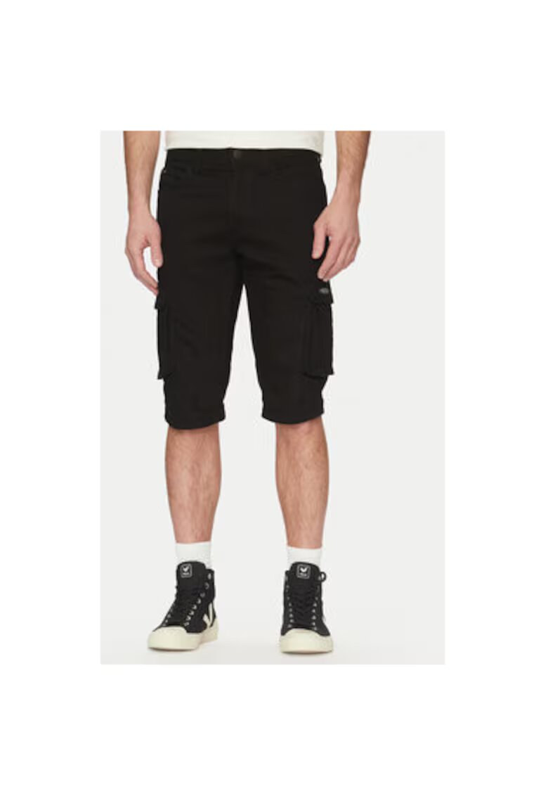 BLEND Pantaloni scurti din denim barbati 20713329 - Bumbac - Negru - Negru