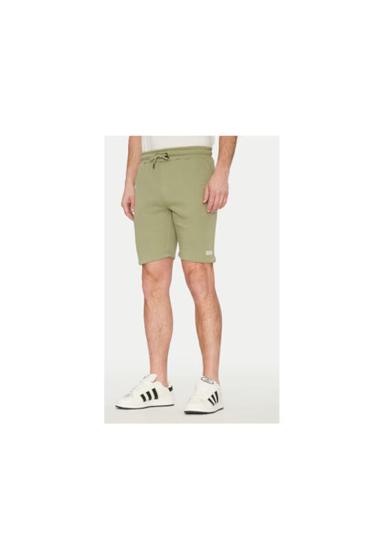 BLEND Pantaloni scurti sport barbati 20714198 - Bumbac/Poliester - Verde - Verde