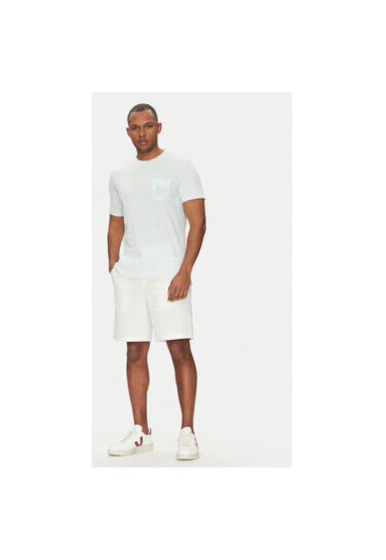 BLEND Tricou barbati 20718299 - Bumbac/Poliester - Verde - Verde