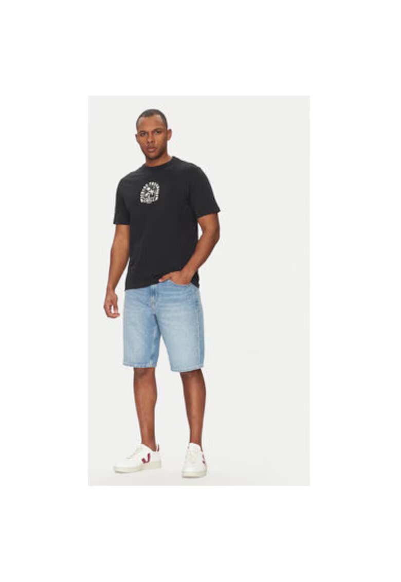 BLEND Tricou barbati 20718312 - Bumbac - Negru - Negru