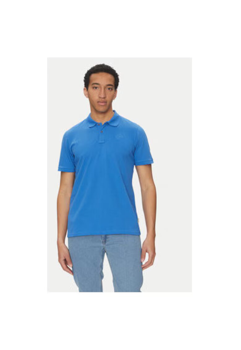 BLEND Tricou polo barbati 20717857 - Bumbac - Albastru - Albastru