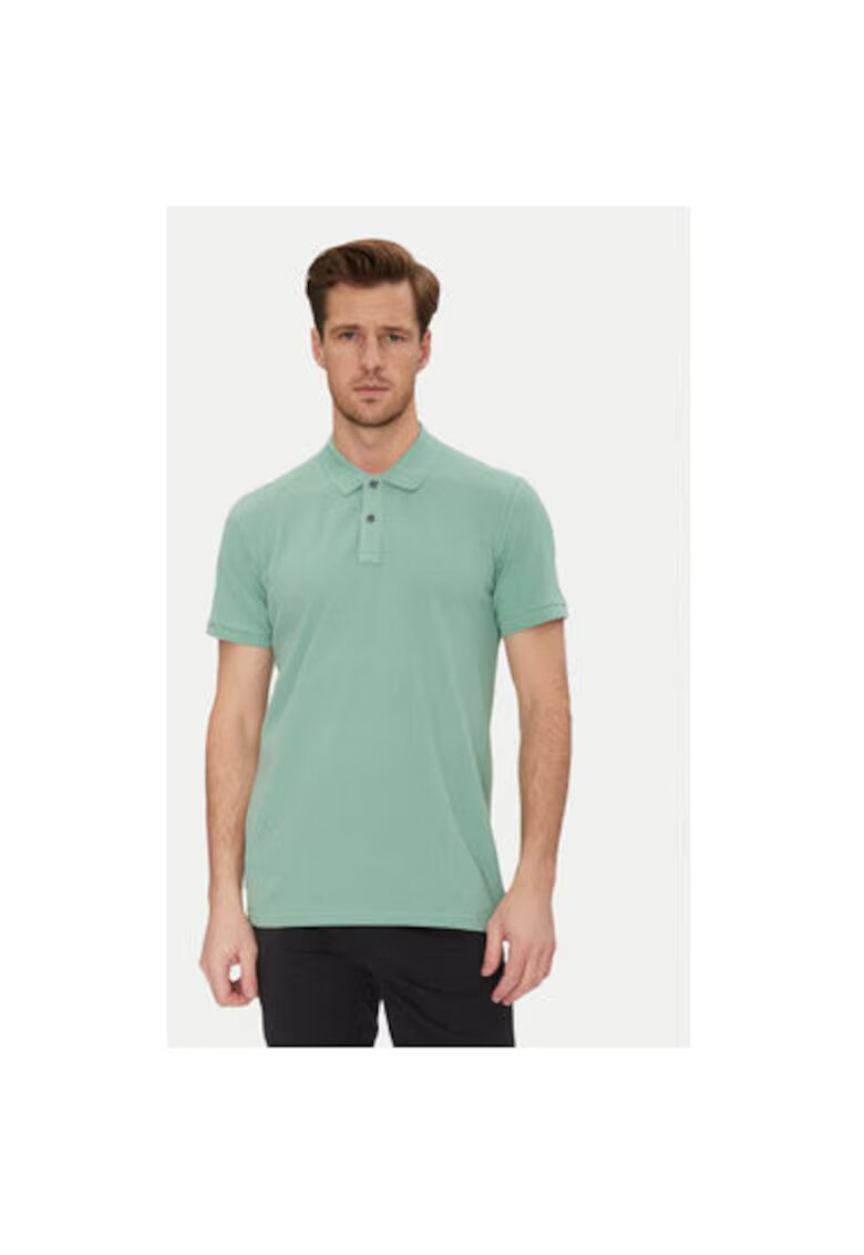 BLEND Tricou polo barbati 20717857 - Bumbac - Verde - Verde