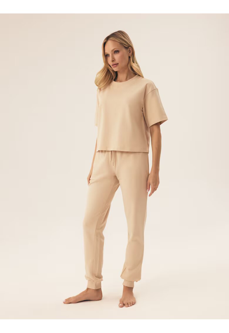 Bloovii Pantaloni dama Menola Maro deschis - Maro